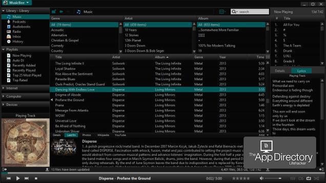 best music player for windows 10 free download