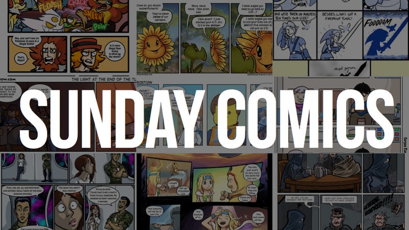 Illustration for article titled Sunday Comics: Served With a Smile