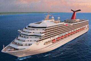 Sailing on the Carnival Victory in 2011.