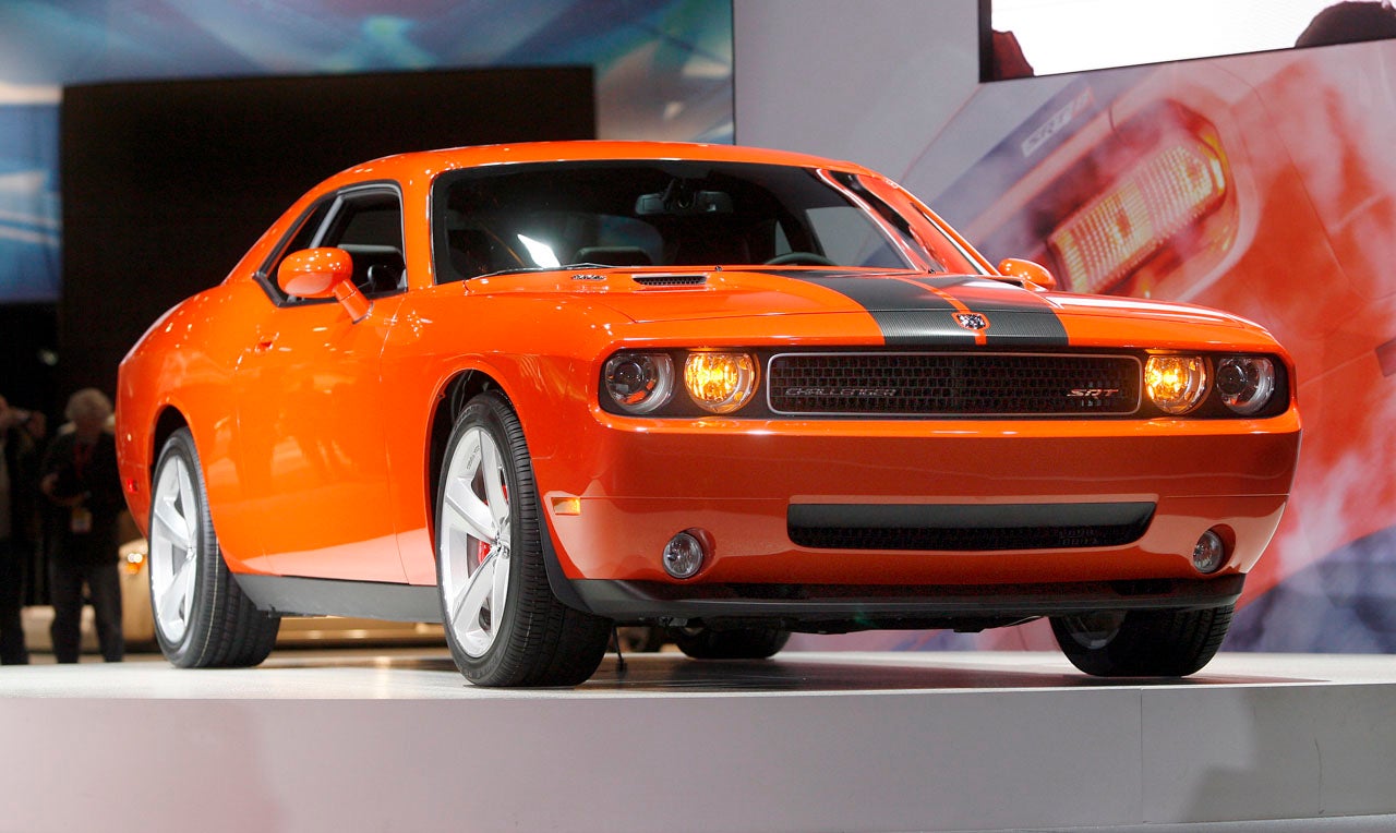 Chicago Auto Show: 2008 Dodge Challenger SRT8 Live And In The Shiny ...