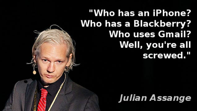 Julian Assange: You're All Screwed