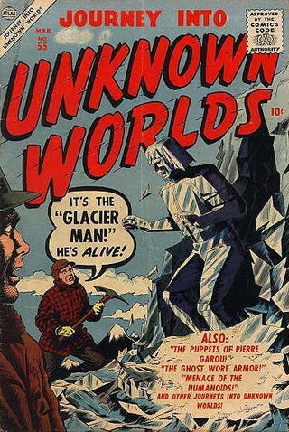 100+ extremely confusing vintage horror comic covers