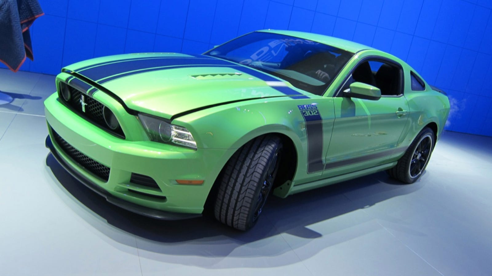 Ford Mustang Boss 302 Green