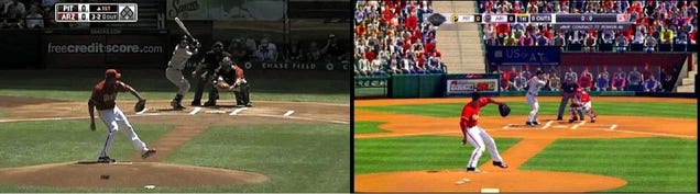 Broadcast Camera Angles in MLB 2K10