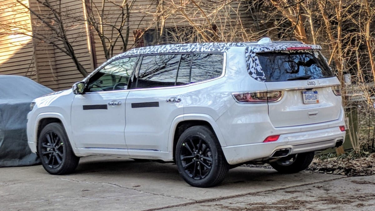 Caught 2021 Jeep Grand Commander Phev In Production Body