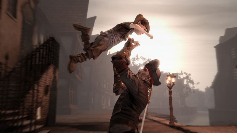 Illustration for article titled First Fable III Screens: Child-Catching & Musketry
