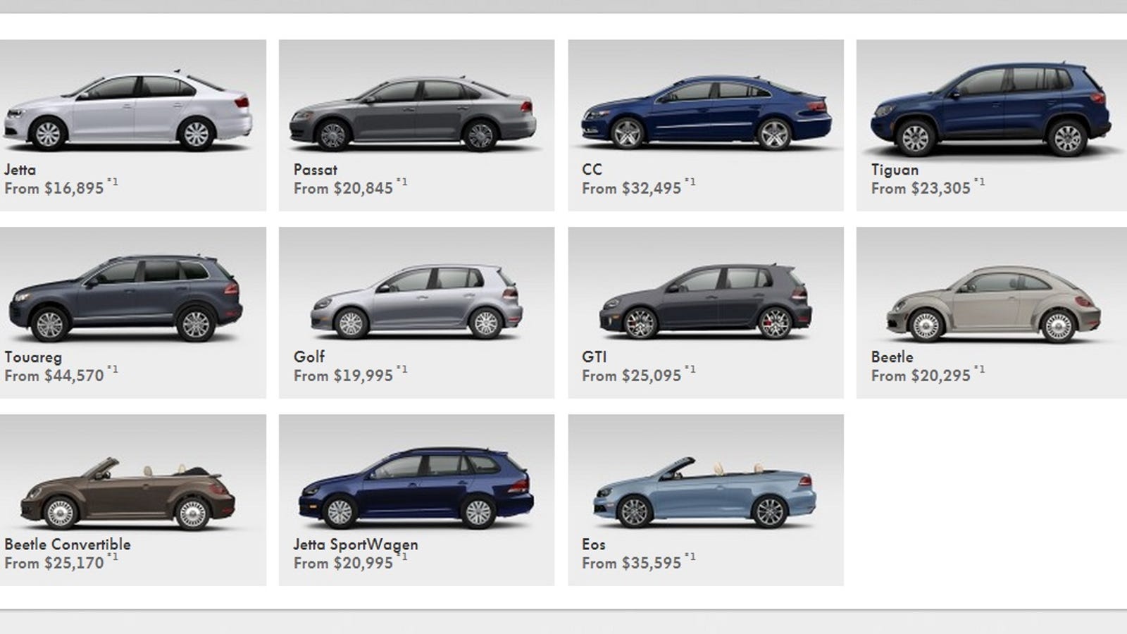 american car models with x in the name