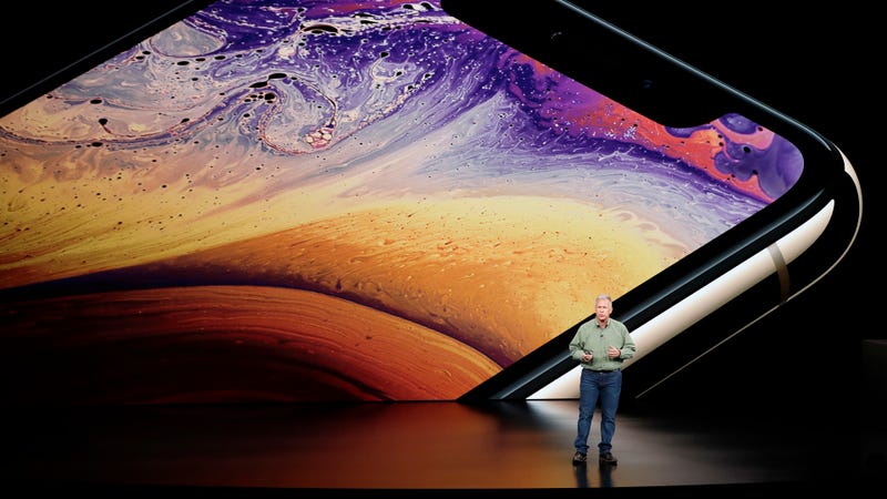 El VP de Apple Phil Schiller durante la presentación del iPhone Xs