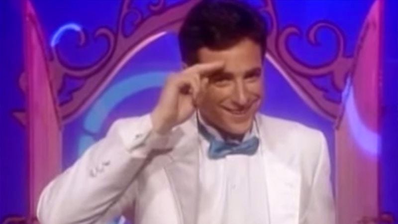 Illustration for article titled Bob Saget haunts your dreams in this chilling Full House faux trailer