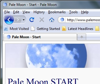 pale moon firefox