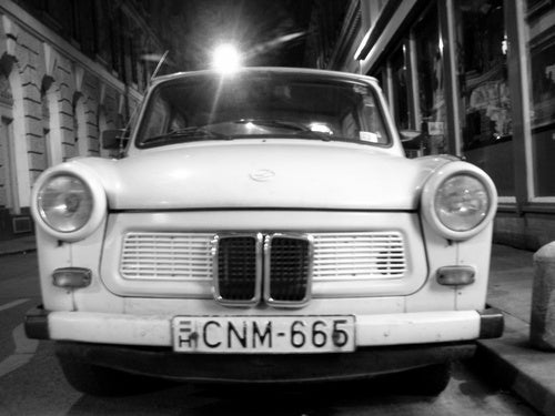 Trabant + BMW = Hitler