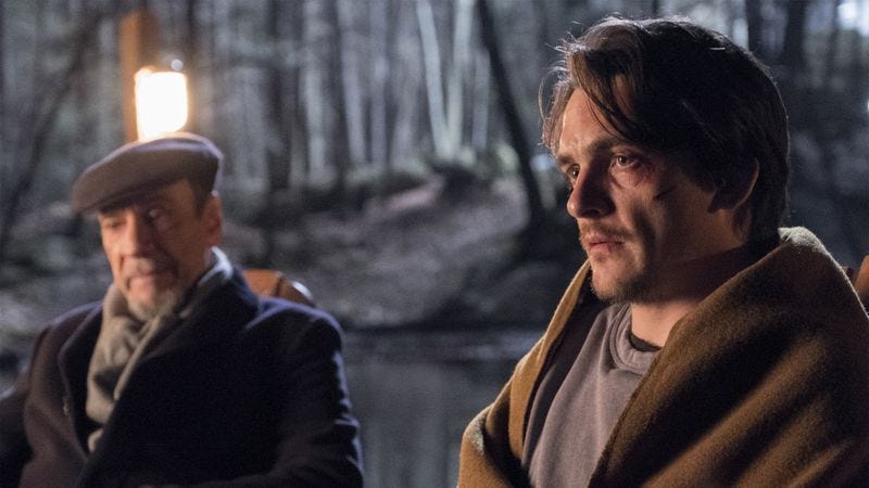 F. Murray Abraham and Rupert Friend