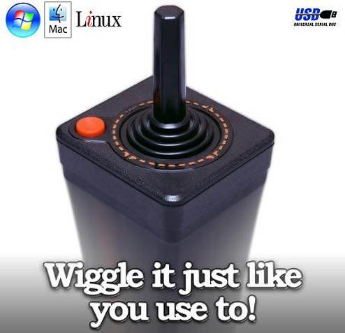 Classic Atari Joystick Goes USB