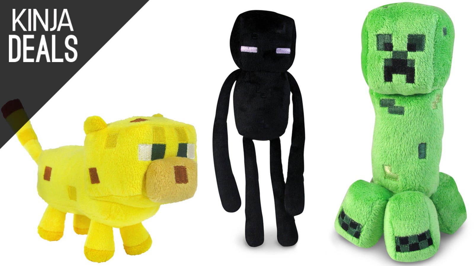 Build a Menagerie of Minecraft Plushies For $3-$4 Each