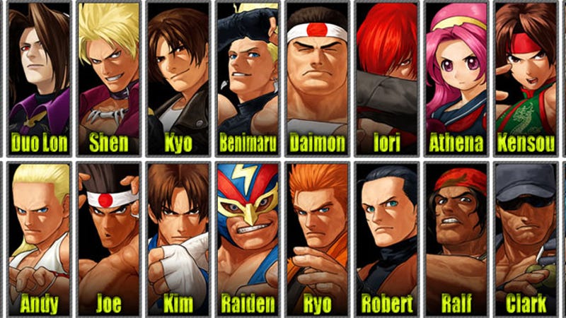 Heres Your King Of Fighters Xii Roster 