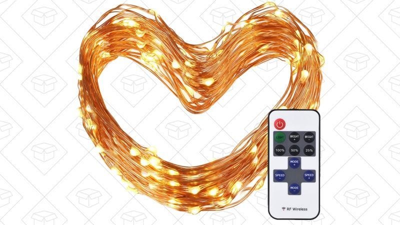 Luces de decoración con mando Cymas 33', $10 con código ITGFSDYW