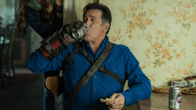 Illustration for article titled Ash isn't much of a joiner in this Ash Vs. Evil Dead exclusive