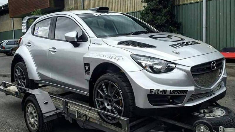 Open Class Awd Mazda 2 Rally Car