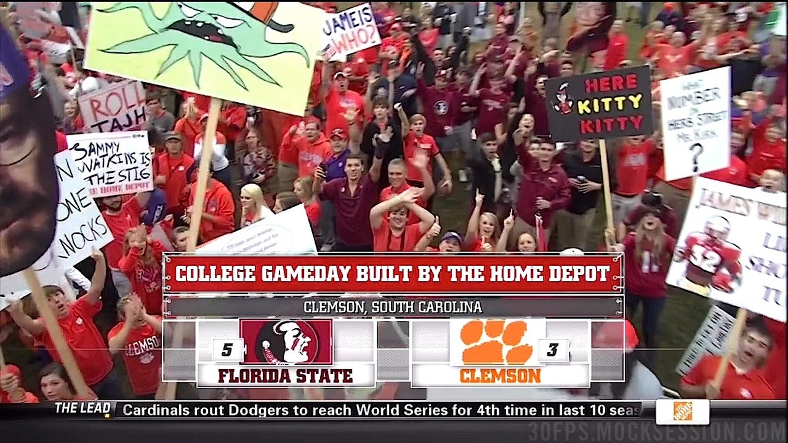 Best College GameDay Sign Ever