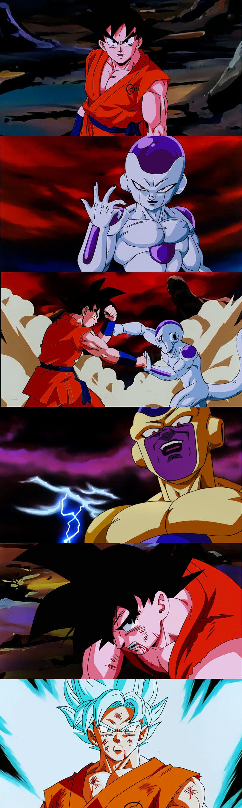 "Dragon Ball Super" in Classic 90's DBZ Style & Coloring