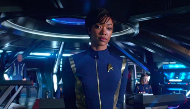 Sonequa Martin-Green in Star Trek: Discovery. Image: CBS