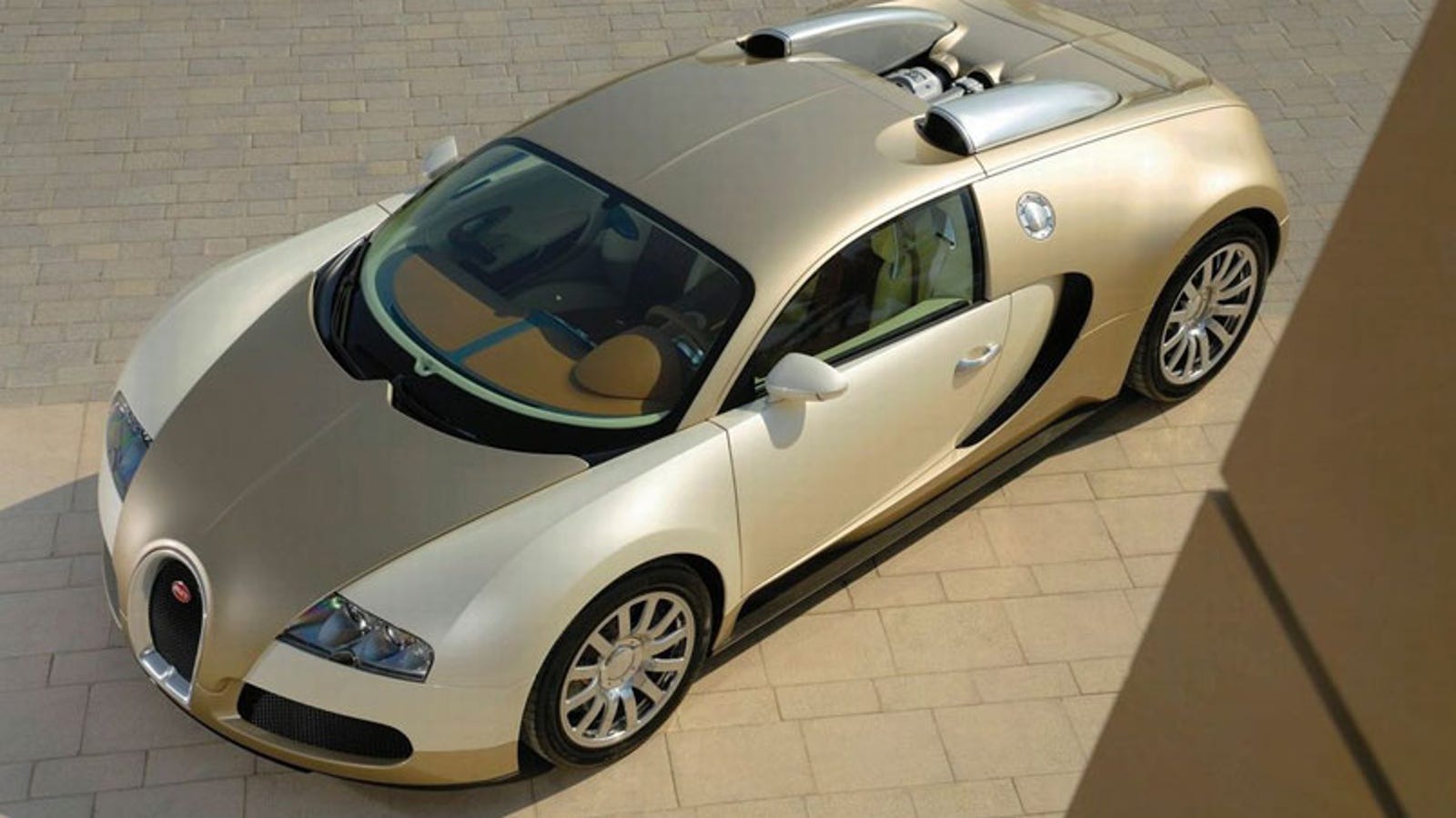 Gold-Plated Bugatti Veyron: So Ridiculous, It's Normal