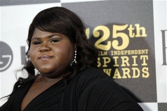 Illustration for article titled Gabby Sidibe Is "Big" ... Compared To "Abnormally Tiny People"
