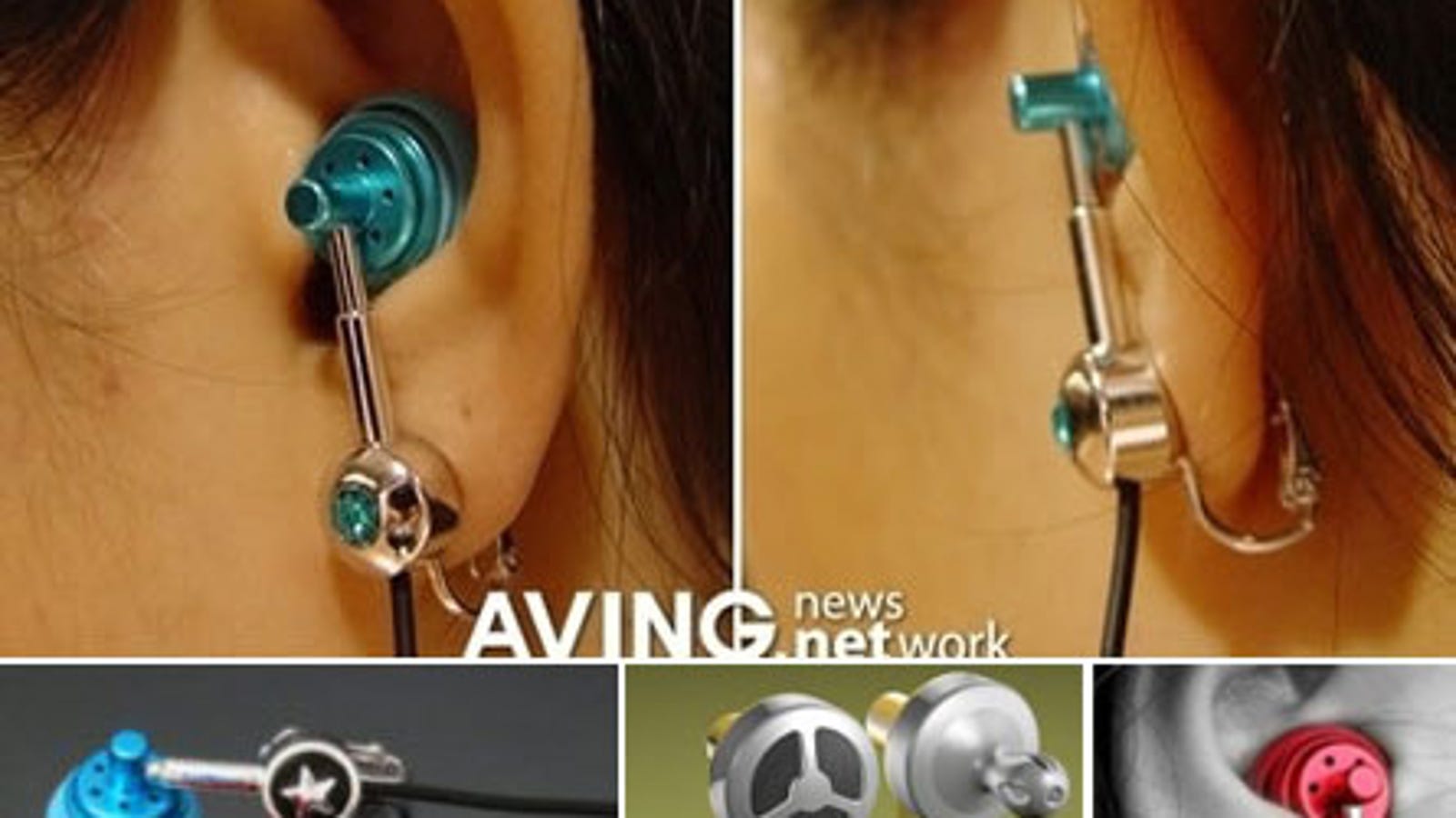 EarMecca EP Series Earphones and Earrings in One