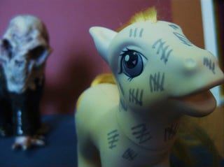 Illustration for article titled Doctor Who Ponies are four-legged terrors