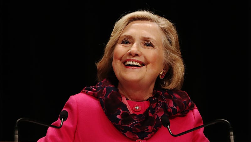 Illustration for article titled Clinton Laughs Off Idea She Politically Savvy Enough To Launch Revenge Campaign On Kavanaugh