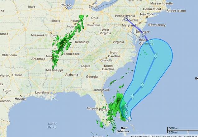 How Hurricane Sandy Might Become a Snowpocalyptic Frankenstorm