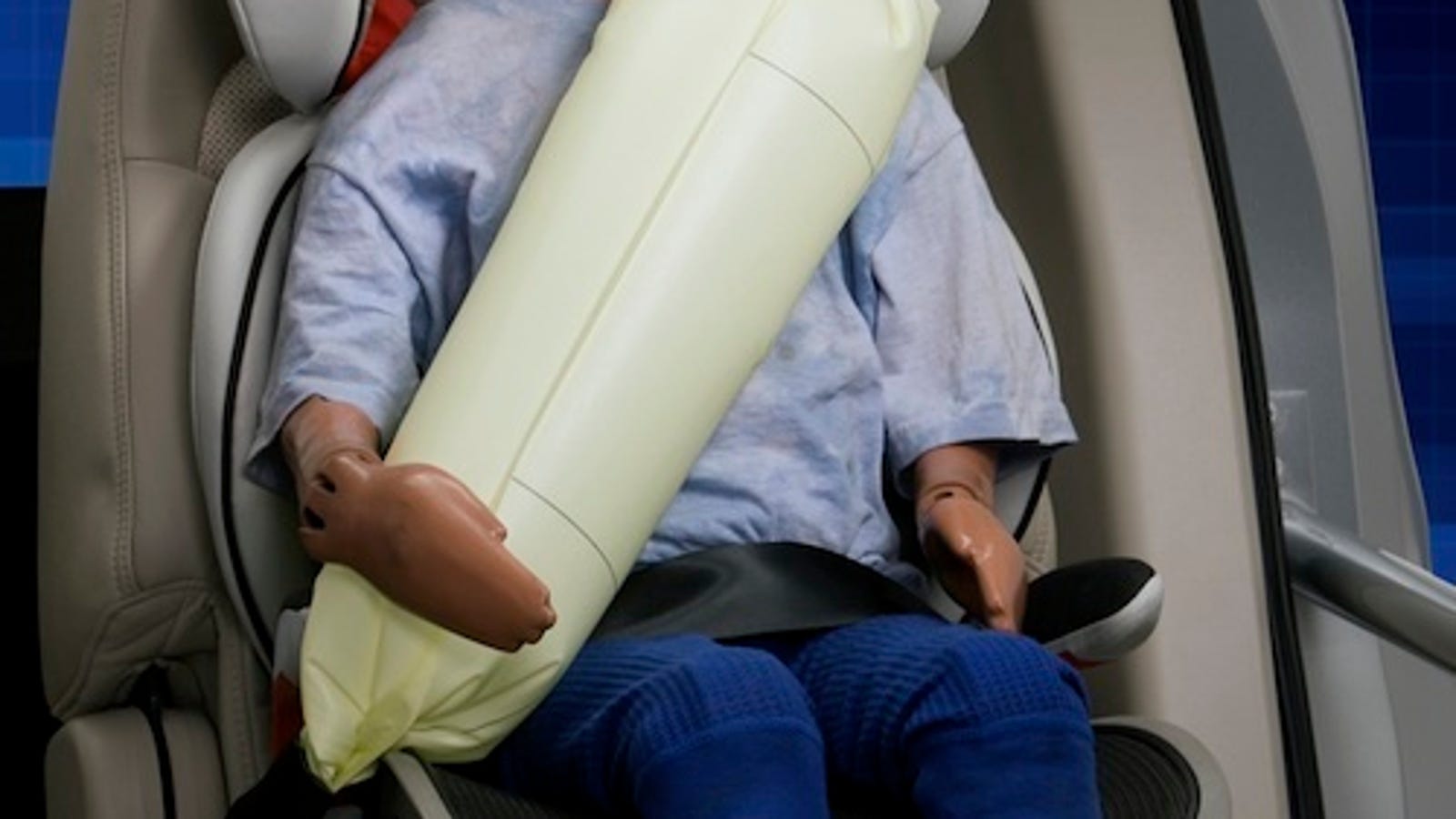 Ford Unveils Inflatable Seat Belt...You Know, For Kids!