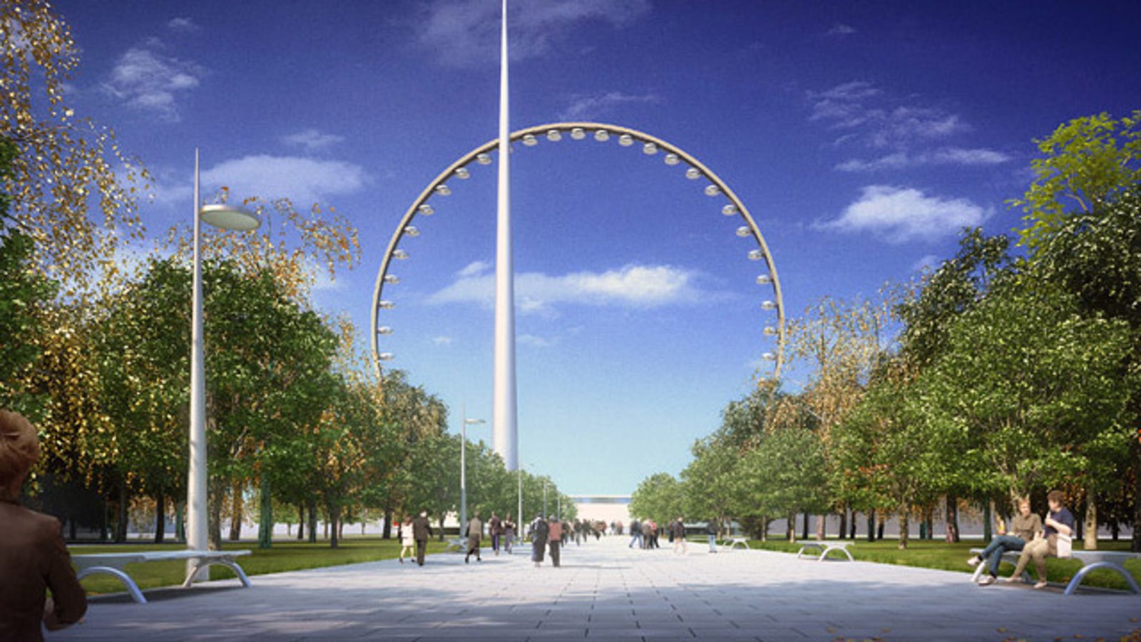 The biggest wheel in the world: will they build in Moscow The biggest wheel in the world: will they build in Moscow