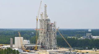 Illustration for article titled NASA Built a $349 Million Test Tower, Then Immediately Shut It Down