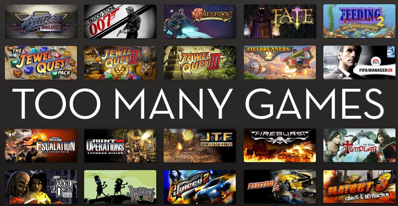 We're Buying More PC Games Than We Can Play