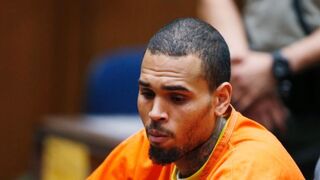 Chris Brown attends a probation violation hearing in a Los Angeles court on March 17.Lucy Nicholson-PoolGetty Images