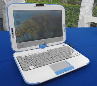 Illustration for article titled Intel Convertible Classmate PC Hands On: You Know, For Kids