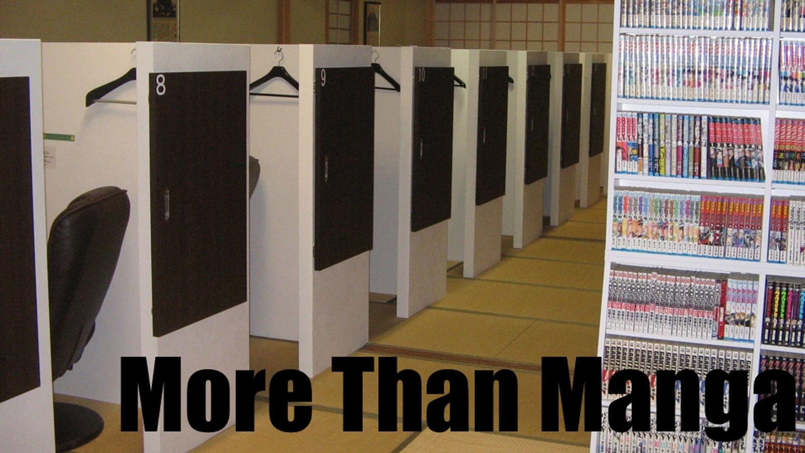 Japanese Net Cafes Are A Wretched Hive Of Scum And Villainy