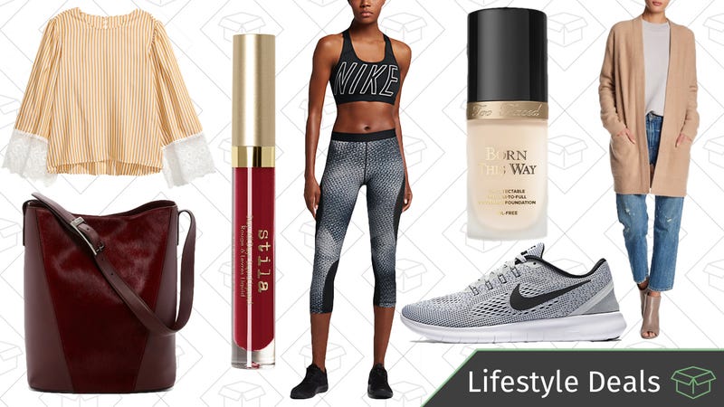 Illustration for article titled Today's Best Lifestyle Deals: Nike, Too Faced, H&M, Stila, and More