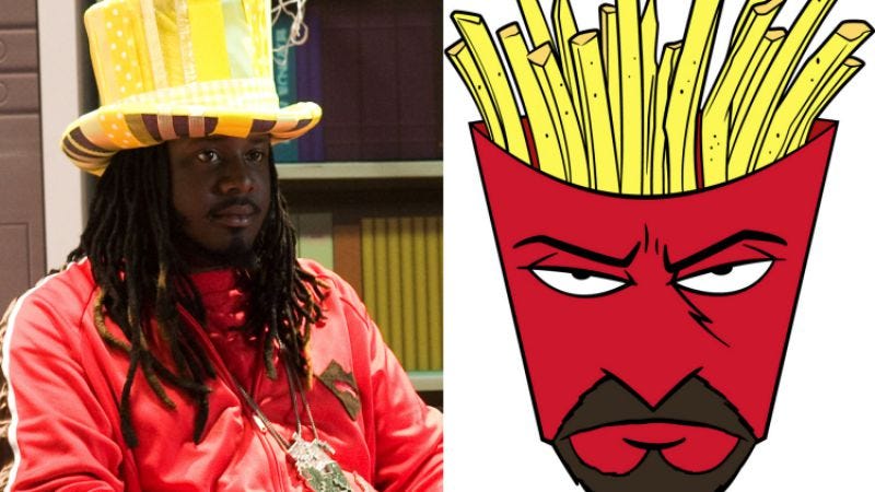 Illustration for article titled Controversial live-action Aqua Teen Hunger Force episode to air this weekend