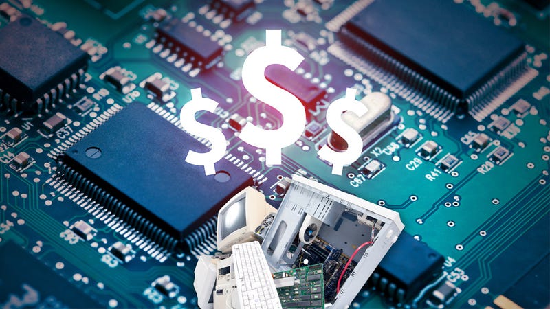 making money electronic parts