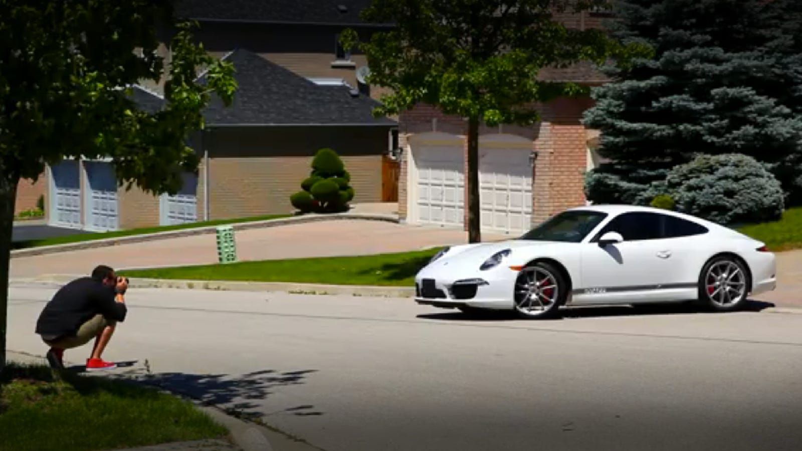 A Clever Porsche Dealer Is Photographing Cars In