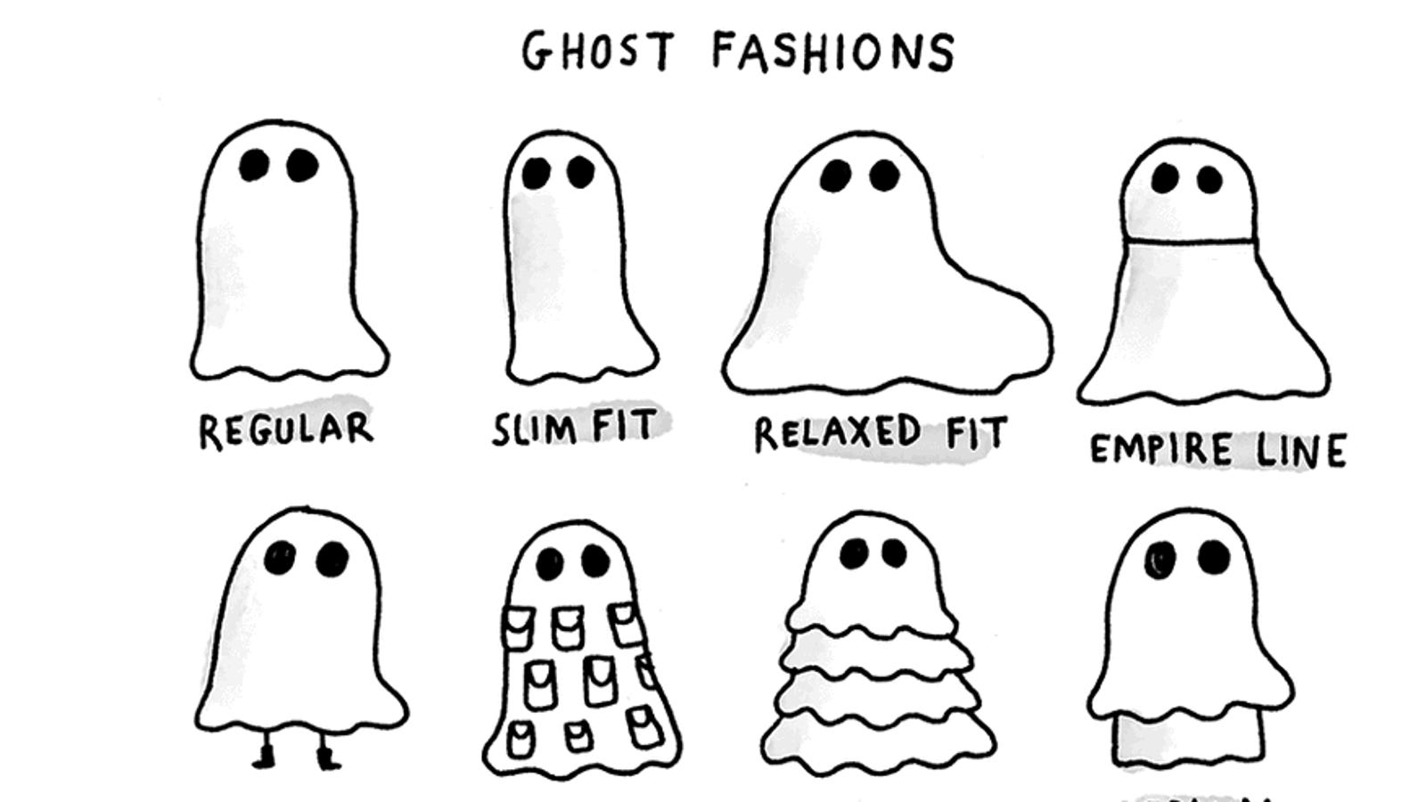 Comic Reveals That Ghosts Have Better Fashion Sense Than You