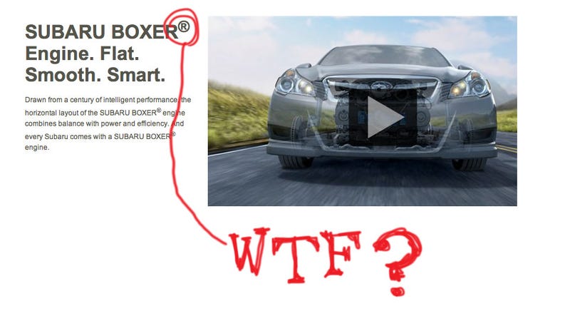Illustration for article titled Subaru Trademarked "Boxer"?