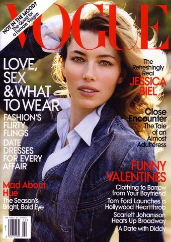Illustration for article titled Vogue: Jessica Biel Makes Us Feel Good About Ourselves