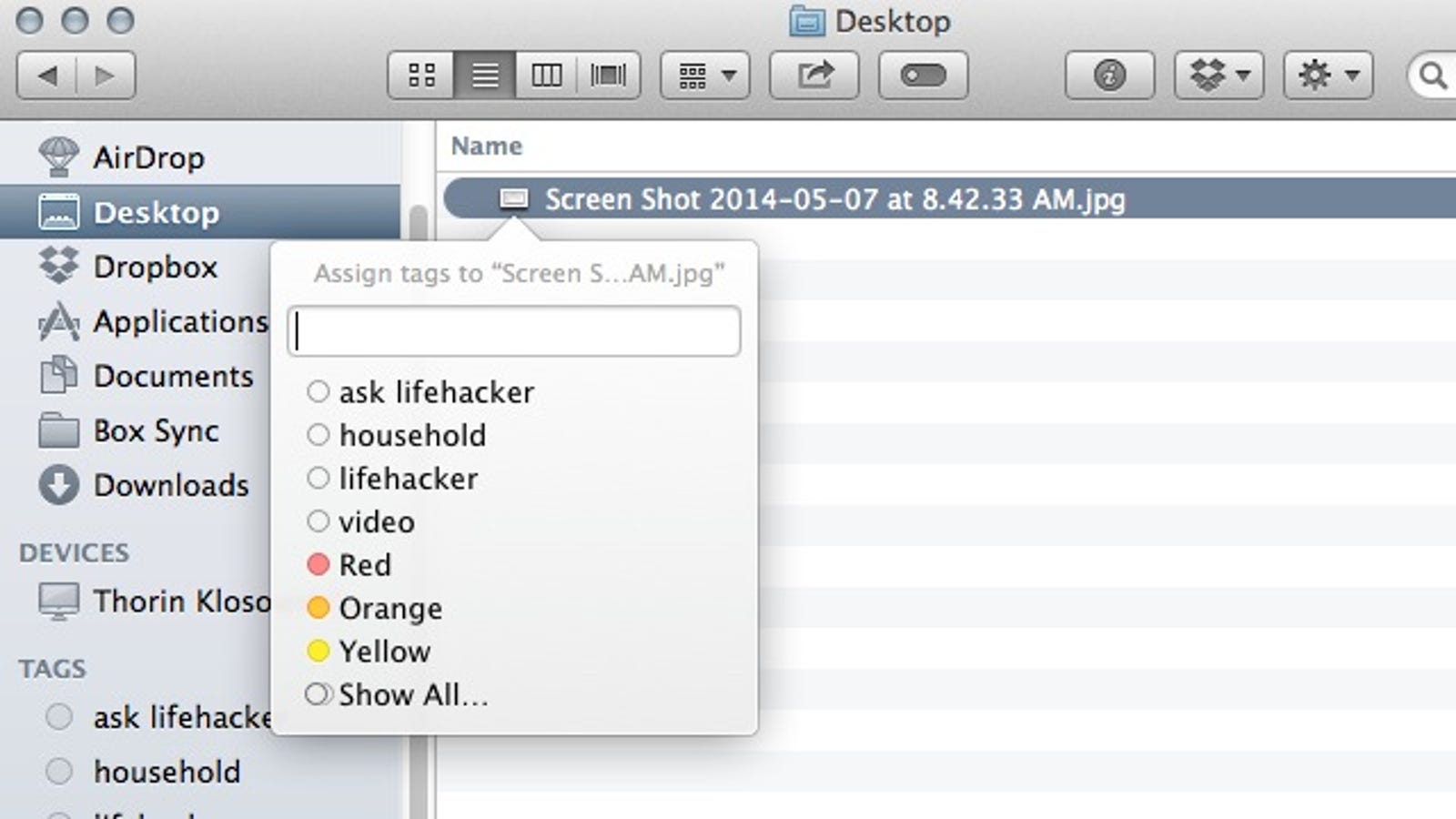 tag shortcut things for mac tag shortcut things for mac