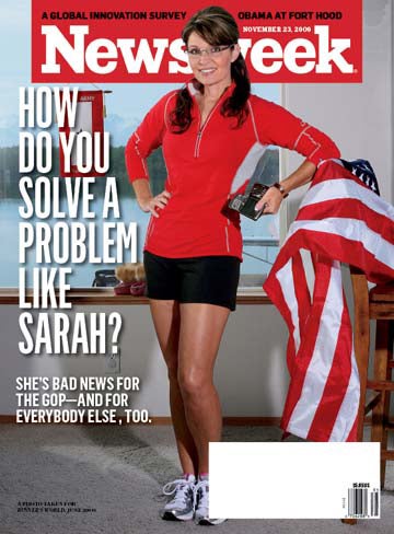 Illustration for article titled Sarah Palin Says Newsweek Photo Is Sexist