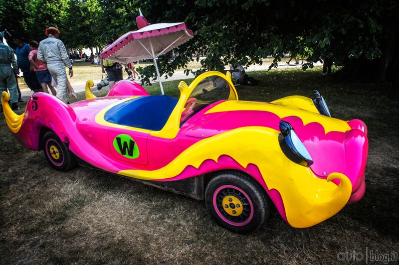 Wacky Races Cars On Show At Goodwood