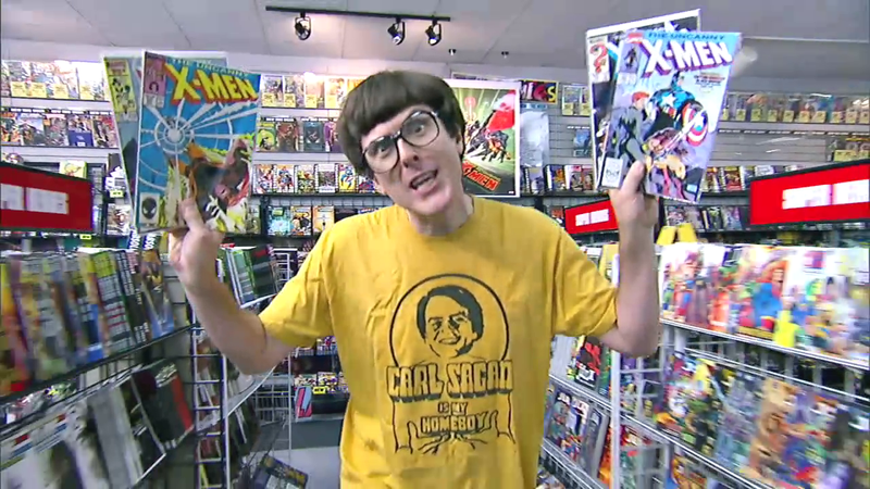 Illustration for article titled Weird Al the Comic Book Villain?