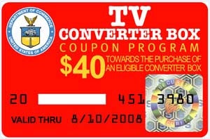 Illustration for article titled DTV Coupon Program Broke, Busted